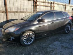 Salvage cars for sale at Los Angeles, CA auction: 2012 Ford Focus Titanium