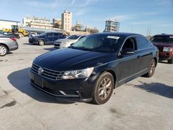 Vehiculos salvage en venta de Copart New Orleans, LA: 2016 Volkswagen Passat S