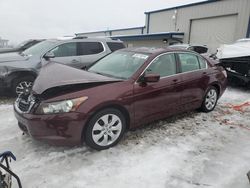 Salvage cars for sale at Wayland, MI auction: 2009 Honda Accord EX