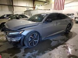 Salvage cars for sale at Tulsa, OK auction: 2022 Honda Accord Sport SE