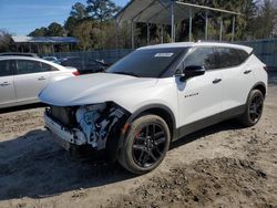 Salvage cars for sale from Copart Savannah, GA: 2022 Chevrolet Blazer 2LT