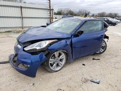 Salvage cars for sale from Copart New Braunfels, TX: 2016 Hyundai Veloster
