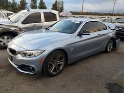 Vehiculos salvage en venta de Copart Rancho Cucamonga, CA: 2014 BMW 428 I Sulev