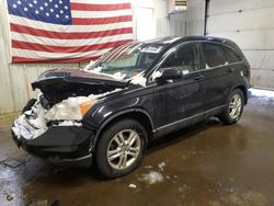 Salvage cars for sale from Copart Lyman, ME: 2010 Honda CR-V EXL