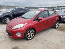 Ford Fiesta SES salvage cars for sale: 2011 Ford Fiesta SES