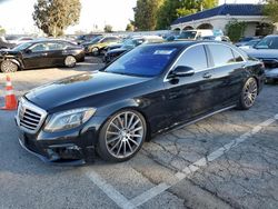 Vehiculos salvage en venta de Copart Van Nuys, CA: 2016 Mercedes-Benz S 550