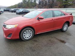 Salvage cars for sale at Brookhaven, NY auction: 2012 Toyota Camry Base