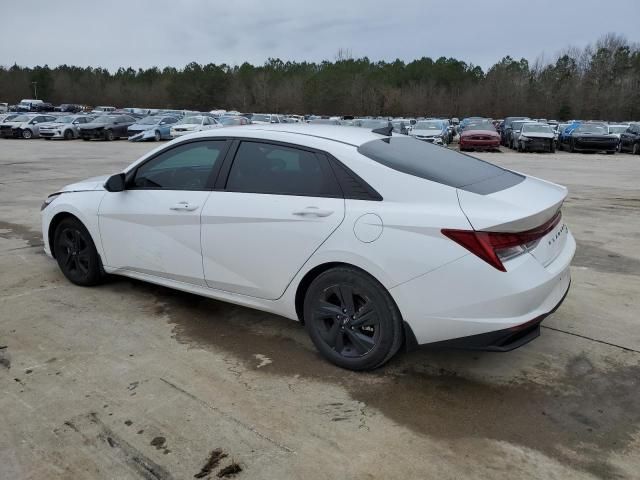 2023 Hyundai Elantra Blue