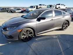 Carros salvage a la venta en subasta: 2019 Honda Civic Sport