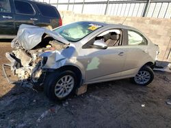 Salvage cars for sale at Albuquerque, NM auction: 2017 Chevrolet Sonic LT