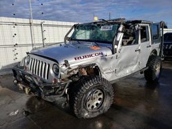 Jeep Wrangler salvage cars for sale: 2009 Jeep Wrangler Unlimited Rubicon