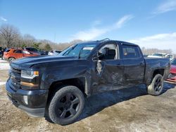 Chevrolet salvage cars for sale: 2017 Chevrolet Silverado K1500 LT