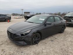 Salvage cars for sale at Houston, TX auction: 2021 Hyundai Elantra SEL