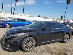 Salvage cars for sale from Copart Van Nuys, CA: 2017 KIA Cadenza Premium