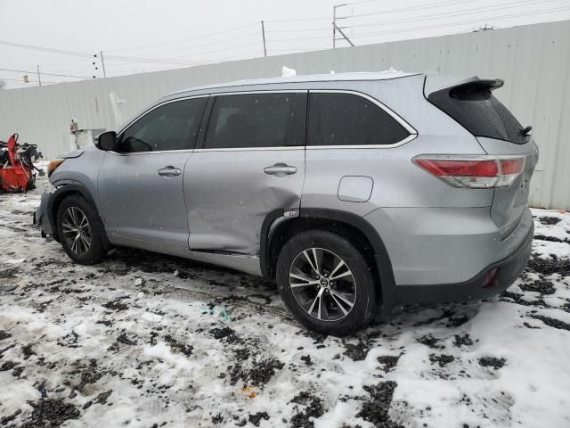 2016 Toyota Highlander XLE