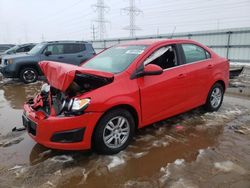 Salvage cars for sale from Copart Elgin, IL: 2015 Chevrolet Sonic LT
