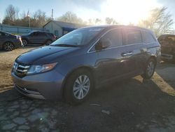 Salvage cars for sale from Copart Wichita, KS: 2015 Honda Odyssey EXL