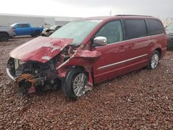 Salvage cars for sale from Copart Phoenix, AZ: 2015 Chrysler Town & Country Touring L