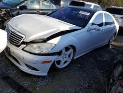 Mercedes-Benz salvage cars for sale: 2007 Mercedes-Benz S 550 4matic