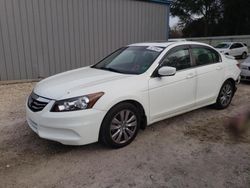 Salvage cars for sale from Copart Midway, FL: 2012 Honda Accord EXL