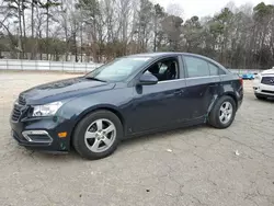 Salvage cars for sale at Austell, GA auction: 2016 Chevrolet Cruze Limited LT