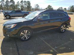 Salvage cars for sale from Copart Longview, TX: 2018 Subaru Outback 2.5I Limited