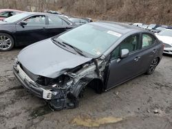 Salvage cars for sale at Marlboro, NY auction: 2013 Honda Civic EXL