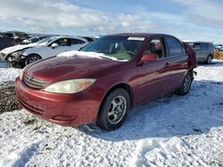 Toyota Camry LE Vehiculos salvage en venta: 2004 Toyota Camry LE