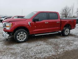 Salvage cars for sale from Copart Ontario Auction, ON: 2022 Ford F150 Supercrew