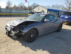 Salvage cars for sale at Wichita, KS auction: 2015 Hyundai Genesis Coupe 3.8L