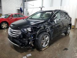 Salvage cars for sale from Copart Ham Lake, MN: 2017 Hyundai Santa FE Sport