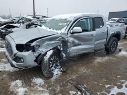 Salvage cars for sale at Woodhaven, MI auction: 2022 Toyota Tacoma Double Cab