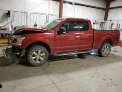 Salvage cars for sale at Billings, MT auction: 2018 Ford F150 Super Cab