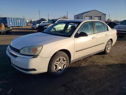 Chevrolet salvage cars for sale: 2004 Chevrolet Malibu