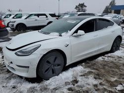 Salvage cars for sale at Woodhaven, MI auction: 2020 Tesla Model 3