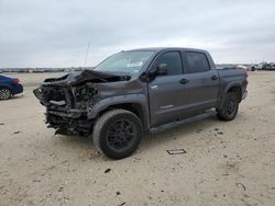 Salvage cars for sale from Copart New Braunfels, TX: 2016 Toyota Tundra Crewmax SR5