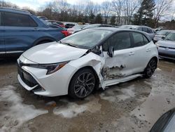 Toyota salvage cars for sale: 2021 Toyota Corolla XSE