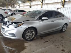 Vehiculos salvage en venta de Copart Phoenix, AZ: 2017 Chevrolet Cruze LT