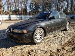 Vehiculos salvage en venta de Copart Austell, GA: 2003 BMW 530 I Automatic