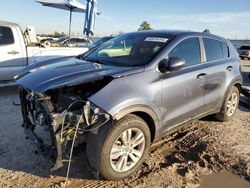 Salvage cars for sale at Houston, TX auction: 2018 KIA Sportage LX