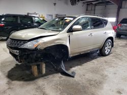 Salvage cars for sale from Copart Chambersburg, PA: 2007 Nissan Murano SL