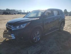 Toyota Highlander salvage cars for sale: 2019 Toyota Highlander Limited