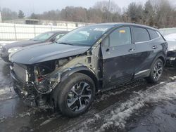 Salvage cars for sale at Assonet, MA auction: 2023 KIA Sportage EX