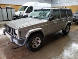 Salvage cars for sale at Kincheloe, MI auction: 2001 Jeep Cherokee Sport
