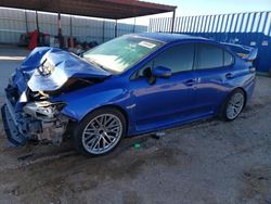 Salvage cars for sale from Copart Andrews, TX: 2015 Subaru WRX STI Launch Edition