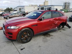 Salvage cars for sale from Copart New Orleans, LA: 2018 Jaguar F-PACE Premium