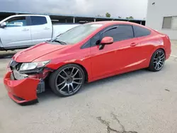 Salvage cars for sale from Copart Fresno, CA: 2013 Honda Civic LX