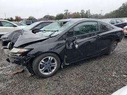 Salvage cars for sale from Copart Riverview, FL: 2013 Honda Civic LX