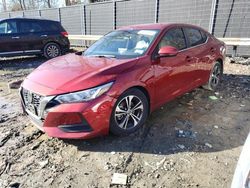 Nissan salvage cars for sale: 2022 Nissan Sentra SV