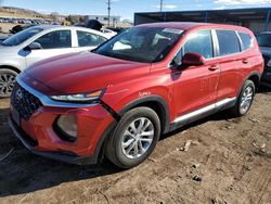 Vehiculos salvage en venta de Copart Colorado Springs, CO: 2019 Hyundai Santa FE SE